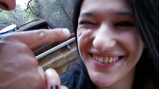 ���იზა spice gets fucked მისი დიდი ტრაკი ტყეში