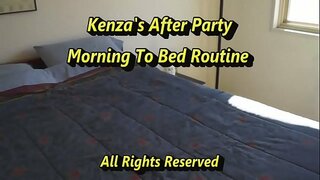 Kenza Cooper Wrijft Zich Met Lotion