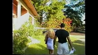 Kuuma blondi anaali bunduda