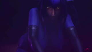 Enorme Súcubo sexo hardcore